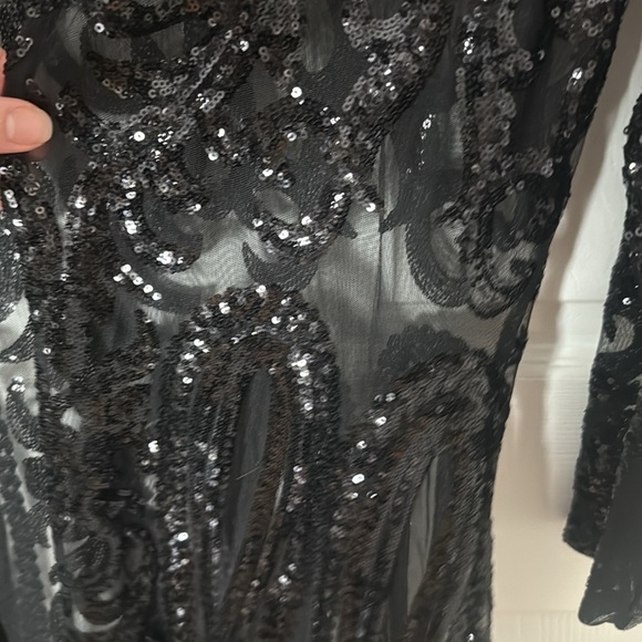 Southern fried chick’s full length sequin duster size medium - Picture 4 of 5